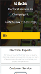 Mobile Screenshot of agelectric.net